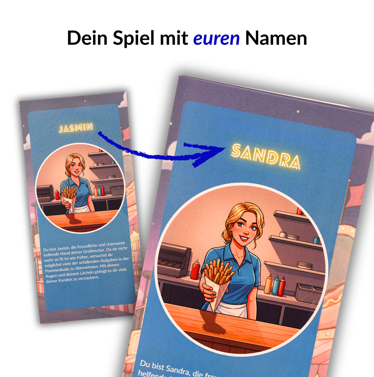 Raub am Riesenrad Krimi Dinner Krimi Spiel Spielheft Personalisiert Daheim